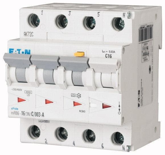 EATON INDUSTRIES Disjoncteur différentiel Xpole - 167508, Bricolage & Construction, Électricité & Câbles, Envoi