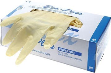 Gants jetables en latex sans poudre Taille XL (100 pièces), Verzenden