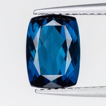 1 pcs Blauw Toermalijn - 2.03 ct - nternational Colored, Nieuw