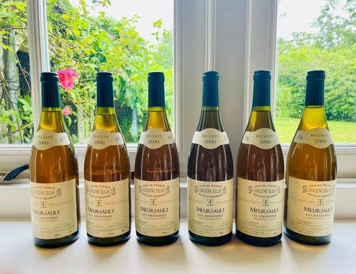 2000 Meursault Les Amandines, Nuits ST Georges, Eugene Ellia, Collections, Vins
