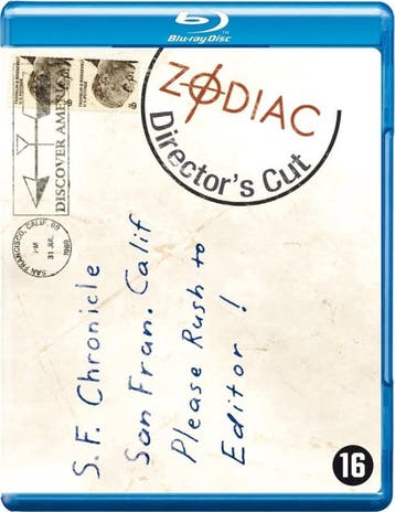 Zodiac Directors Cut (blu-ray tweedehands film), Ophalen of Verzenden, Nieuw in verpakking