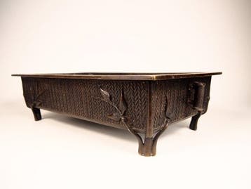 Seimin ju  - Murata Seimin  - Jardinière - Gemarkeerd