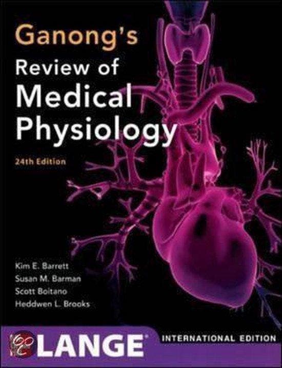 Ganongs Review of Medical Physiology 9781259009624, Boeken, Taal | Engels, Gelezen, Verzenden