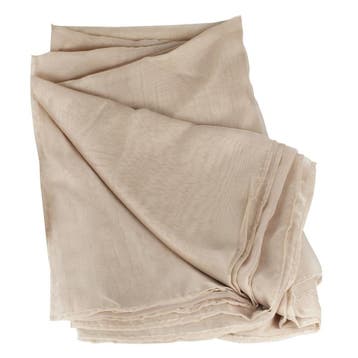 Beige Tafelloper 2m, Verzenden