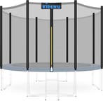 Veiligheidsnet Trampoline - 305 cm - Trampoline net - 8 Stan, Kinderen en Baby's, Speelgoed | Buiten | Trampolines, Verzenden