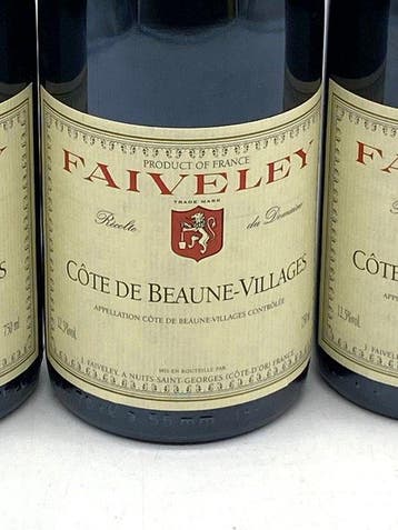 2000 Domaine Faiveley - Côte de Beaune - 4 Flessen (0.75