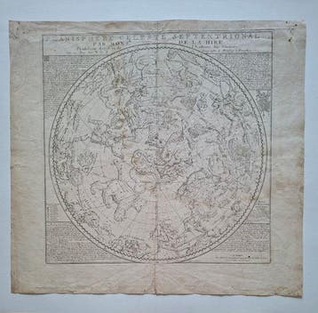 Sternenkarte - Noordelijk halfrond; La Hire, Philippe de -