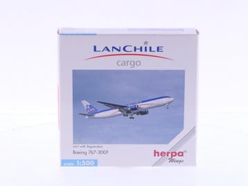 Schaal 1:500 Herpa 512039 LanChile cargo Boeing 767-300F..., Ophalen of Verzenden