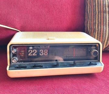 Flip klok - Radiosveglia Flip Clock Melux, Remo Meazzi -