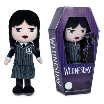 Wednesday Uniform Knuffel 32 cm, Ophalen of Verzenden
