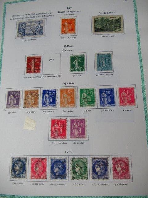 Frankrijk 1937/1975 - postzegelverzameling, Postzegels en Munten, Postzegels | Europa | Frankrijk