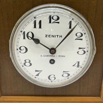 Wandklok - Zenith - Hout - 1940-1950, Antiek en Kunst