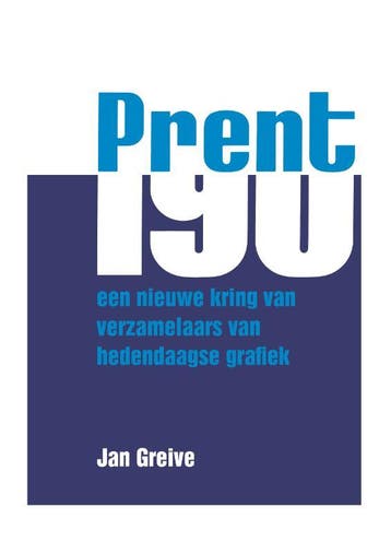 Prent 190 | Jan Greive | Nieuw, Verzenden, Nieuw, Jan Greive