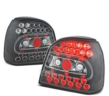 FEUX ARRIÈRE LED VOLKSWAGEN VW GOLF 3 91-97 NOIR, Autos : Pièces & Accessoires, Verzenden
