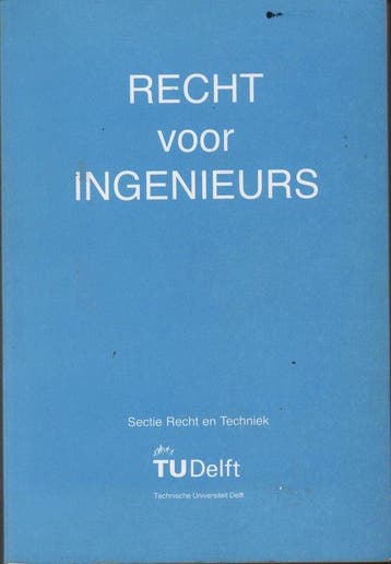 Recht voor ingenieurs - Huls, Verzenden, Nieuw