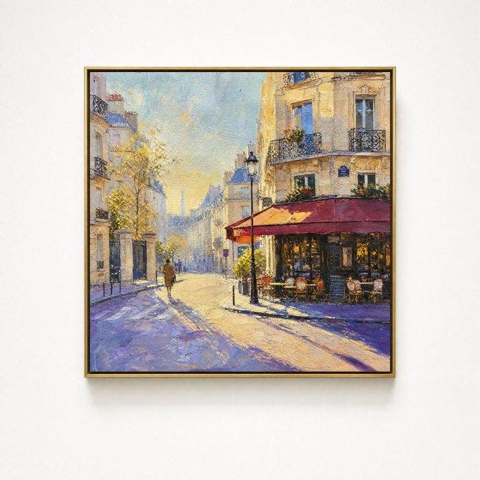 Néo Pablo - The Sweet Hour - Unique work - Hand signed, Antiquités & Art, Art | Peinture | Moderne