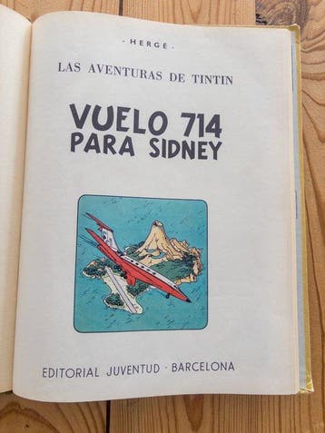 Tintin T19 - Vuelo 714 para Sidney - Première édition, Nieuw