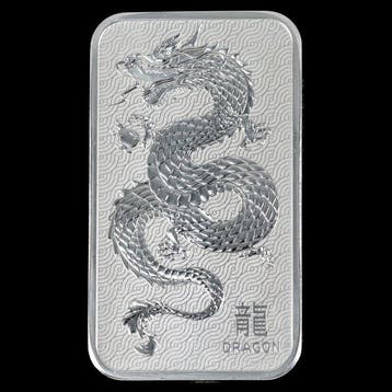Australië. Silver medal Dragon, The Perth Mint 1 Oz (.999)