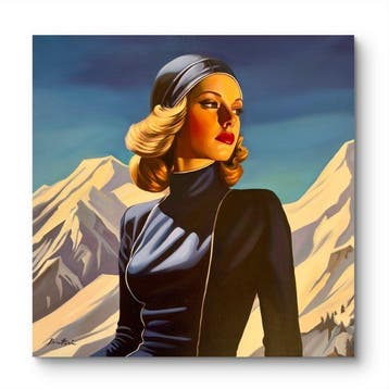Biatturi Irina - Dans les Alpes