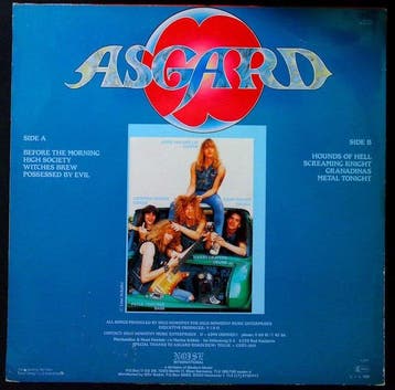 Asgard - In The Ancient Days - LP album (op zichzelf staand, Nieuw in verpakking