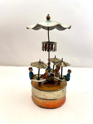 Günthermann - Blikken speelgoed - Carousel - 1910-1920 -, Antiek en Kunst