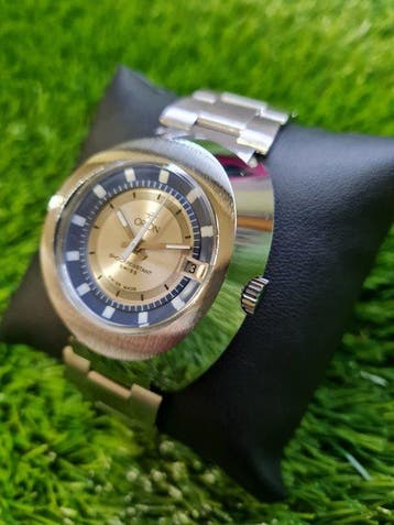 Orion mechanical new old stock 70´s - Zonder minimumprijs -, Handtassen en Accessoires, Horloges | Heren, Nieuw
