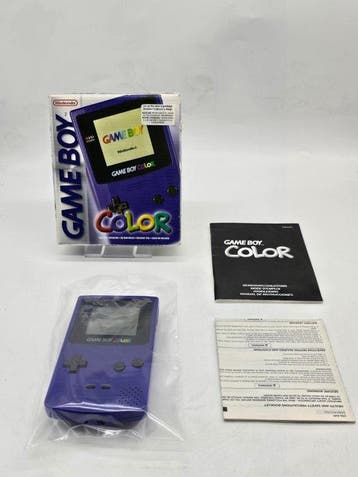 Nintendo - Gameboy Color - Limited Edition - Grape - PAL -, Nieuw
