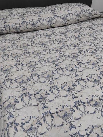 Claire Bataille - Courtepointe - 280 cm - 280 cm - Doudoune, Antiek en Kunst