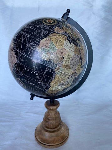 Globe - 36 cm de alto - Vintage - 1990-2000