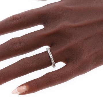Sans prix de réserve - Bague Platine - 0.84ct. tw. Diamant, Bijoux, Sacs & Beauté, Bagues