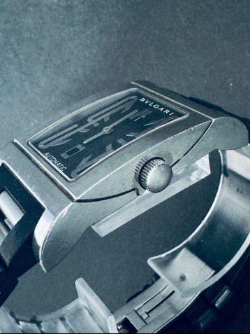 Bvlgari - Rettangolo - RT45S - Homme - 2000-2010, Nieuw