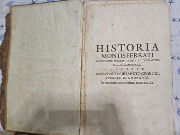 Benevenuto de Sancto Georgio - Historia Montis Ferrati