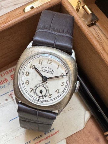 Rolex - Imperial chronometre double signed hersch & Co - Art, Nieuw