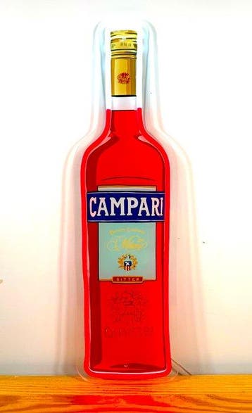 Campari - Neonlichtbord - plexiglas