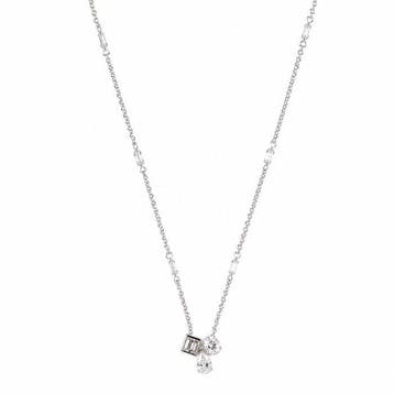 Sans prix de réserve - Collier - 14 carats Or blanc -