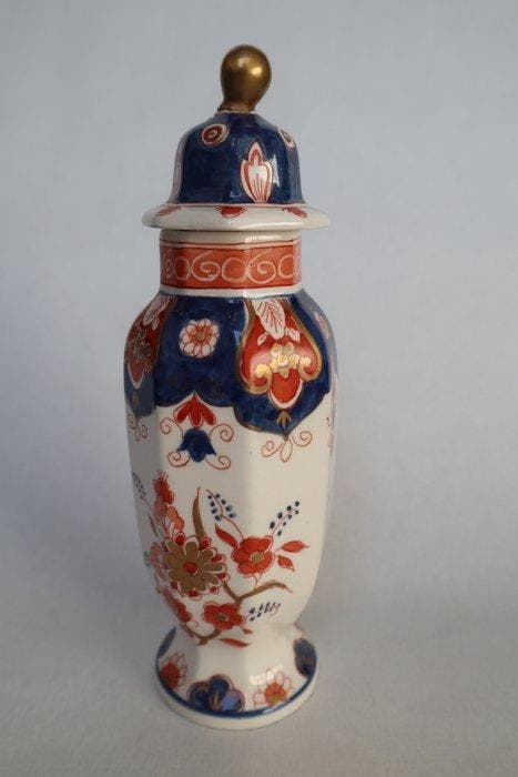 De Porceleyne Fles, Delft - Vaas - Dekselvaas - Modelnummer, Antiek en Kunst, Antiek | Glaswerk en Kristal