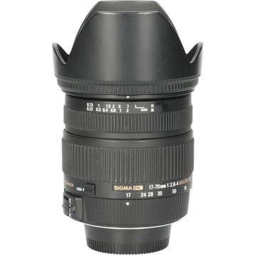 Sigma 17-70mm f/2.8-4.5 AF Dc Nikon vatting CM0174, Ophalen of Verzenden, Gebruikt, Overige typen, Zoom
