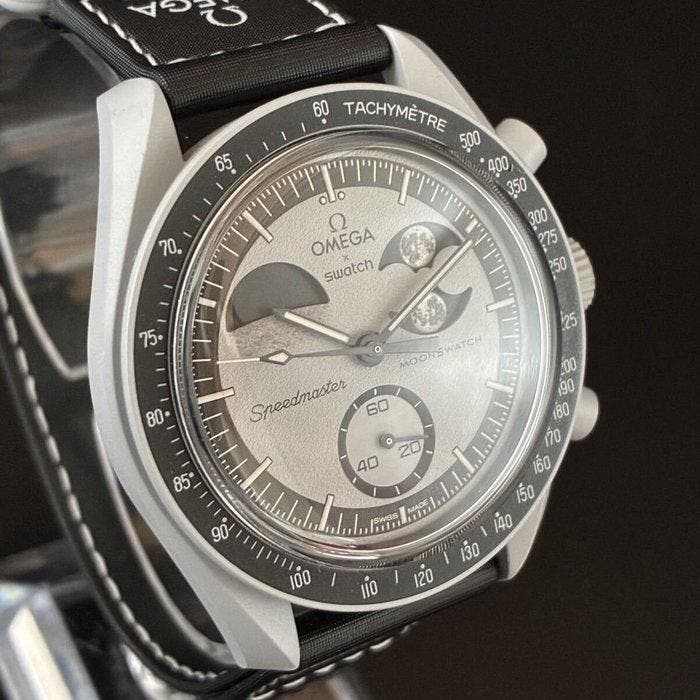 Omega x Swatch - Sans prix de réserve - SO33M700 - Homme -, Handtassen en Accessoires, Horloges | Heren