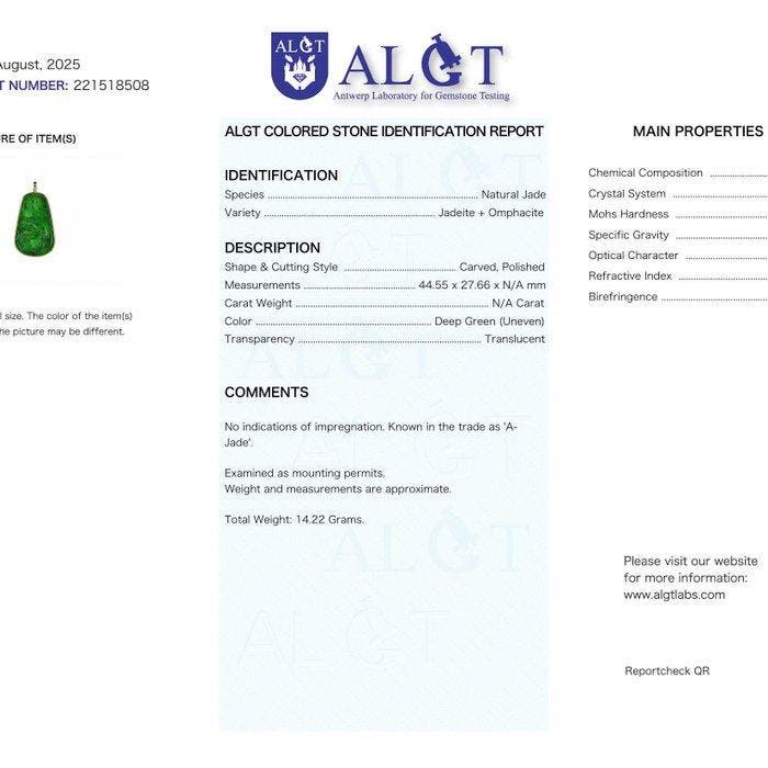 Geen minimumprijs - ALGT-gecertificeerd - Grote en, Verzamelen, Mineralen en Fossielen