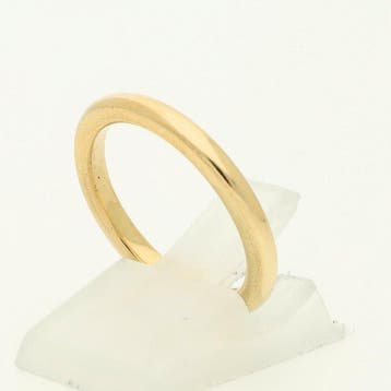 Bague - 18 carats Or jaune - bague coulissante, Nieuw