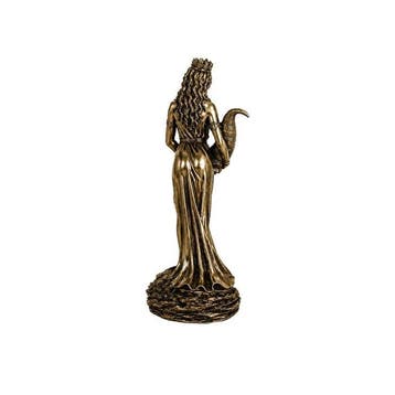 sculptuur, Goddess of Fortune with Cornucopia Classical