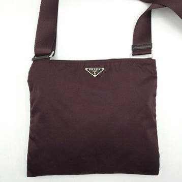 Prada - Bordeaux Nylon Shoulder bag - Sac à bandoulière, Nieuw
