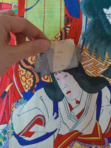 Yakusha-e - Kabuki-za Rokkasen (Meiji-period Impression)