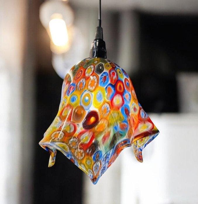 Murano Glass - - Filippo Maso - Lampe à suspendre - verre de, Antiquités & Art, Antiquités | Éclairage