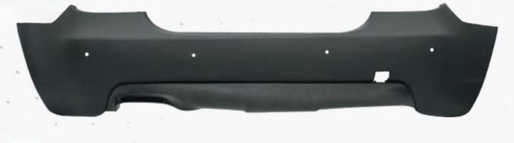 BMW E60 M-Tech achterbumper 18 mm–dubbel uitlaat (2003–2006), Auto-onderdelen, Carrosserie, Achter, Bumper, Nieuw, BMW
