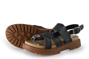 Timberland Sandalen in maat 38½ Zwart, Verzenden, Zwart, Sandalen of Muiltjes, Timberland