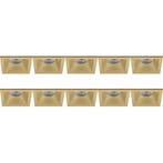 Spot Armatuur 10 Pack - Pragmi Pollon Pro - GU10 fitting LED, Verzenden, Nieuw