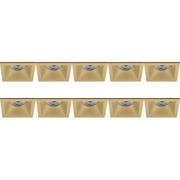 Spot Armatuur 10 Pack - Pragmi Pollon Pro - GU10 fitting LED, Verzenden, Nieuw