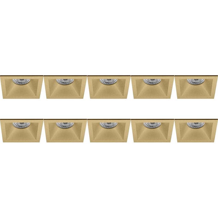 Spot Armatuur 10 Pack - Pragmi Pollon Pro - GU10 fitting LED, Huis en Inrichting, Lampen | Overige, Nieuw, Verzenden