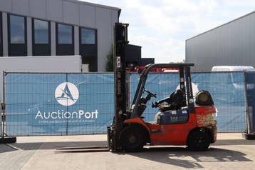 Veiling: Heftruck Toyota 42-7FGF25 LPG 2500kg 5.0m 2011, Ophalen